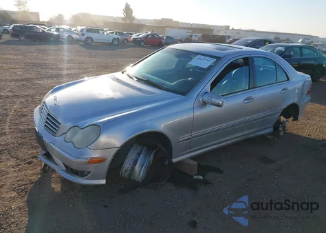 2005 Mercedes-Benz C 230 Kompressor Sport from USA, damaged, VIN WDBRF40J65F630758